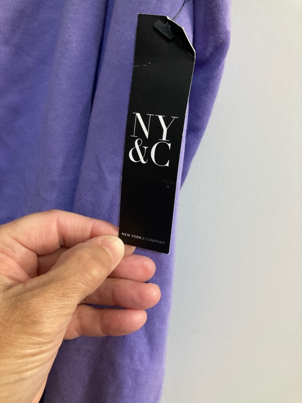 New York & Company Lavender Sleeveless Midi Dress - Picture 7 of 8